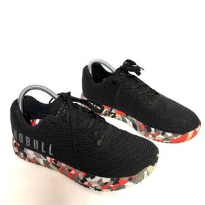 NOBULL Black Wild Storm Women's Trainers Camo Shoes Sneakers Size 7 Excellent co